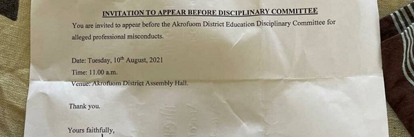 teacher kwadwo invitation letter