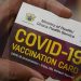 We’re working to accept Ghana’s COVID-19 vaccine certificates – UK government 9 We’re working to accept Ghana’s COVID-19 vaccine certificates – UK government