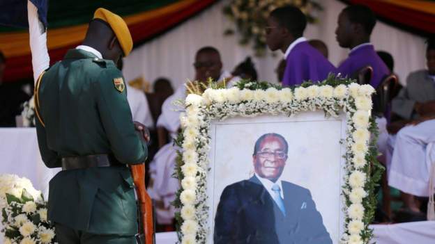 Mugabe casket