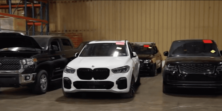 Stolen luxury cars to be shipped to Ghana intercepted at ports of New York and New Jersey 1 Stolen luxury cars