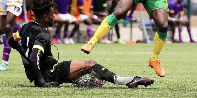 Video: Team youth goalkeeper Christian Atsu suffered a horiffic leg injury. 1 img 5037 1024x596 1