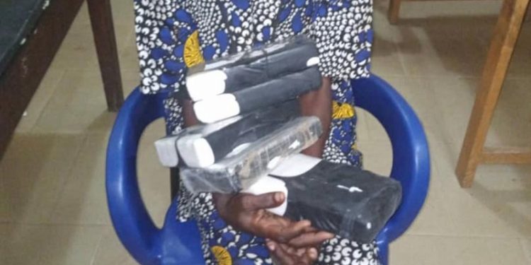 Man arrested with five slabs of narcotic substances at Agbozume 1 narcotic drugs