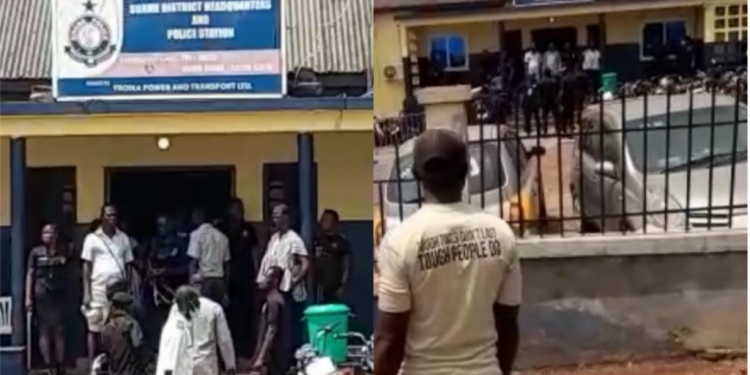 police arrest soldier at suame driving motorbike 1140x570 1 1024x512 1