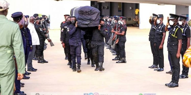 One of the injured cops in Walewale-Bolgatanga road accident dead 1 remains wale cops