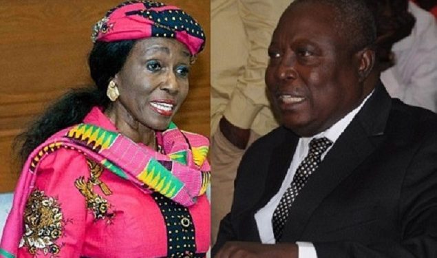 Nana Konadu and Martin Amidu