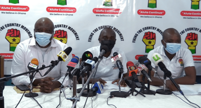 LEAKED Chats: Hopeson, Abronye quit ‘Fixing The Country’ Movement over ‘chop chop’ 1 mini Fixingthecountry 696x379 1