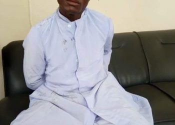 A suspected thief