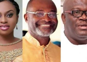 Adwoa Safo Ken Agyapong and Henry Quartey