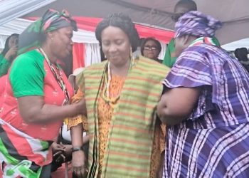 Professor Opoku-Agyemang Installed as the Development Queen of Sakumono