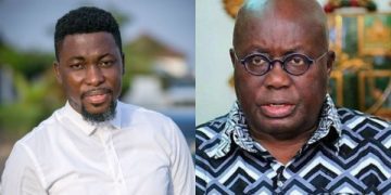 A Plus and Nana Addo Dankwa Akufo-Addo