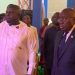 Watch Akufo-Addo's awkward reaction to GJA President's galamsey comments 10 GJA President Albert Kwabena Dwumfour and President Nana Addo Dankwa Akufo-Addo