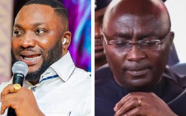 Founder of Creator's House Chapel, Prophet Eric Boahen and NPP's flagbearer, Dr. Mahamudu Bawumia