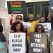 In a show of solidarity with their compatriots back home, Ghanaians living in the United Kingdom have joined the growing anti-galamsey protests. 8 Ghanaians living in the United Kingdom have joined the growing anti-galamsey protests.