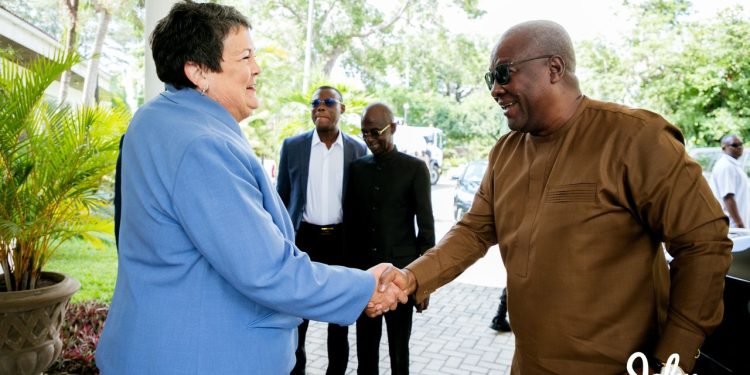 Mahama Meets Diplomatic Corps