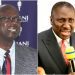 Prof Stephen Kwaku Asare (Kwaku Azar) and Majority Leader Alexander Kwamina Afenyo-Markin