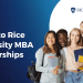 Rice University MBA Scholarships
