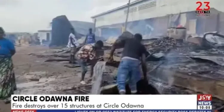 Fire guts 15 structures at Circle, over 200 facilities salvaged – GNFS 1 Odawna in Circle