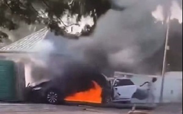 Salifu Amoako’s son was showcasing speed of Jaguar F-Pace