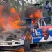 Sammi Awuku’s campaign Communication van burnt into ashes