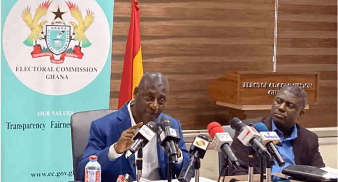 EC to reprint Ballot Papers for Volta and Ahafo regions over serialisation errors 1 Samuel Tettey 696x375 1