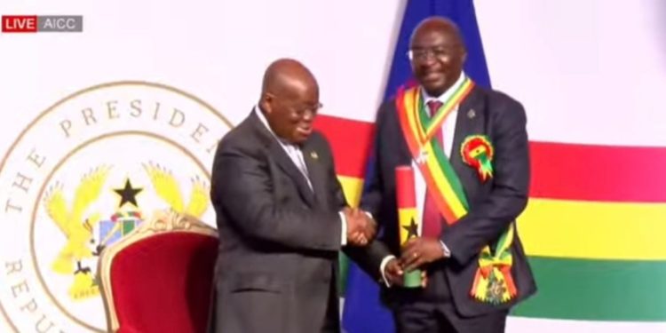 Akufo-Addo decorates Bawumia