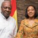 An old photo of President-Elect John Dramani Mahama and EC boss Jean Mensa
