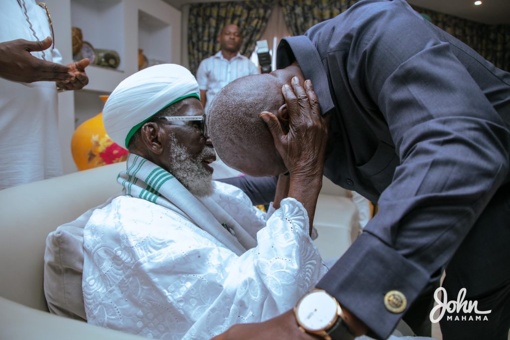 National Chief Imam pays courtesy call on President-elect Mahama to congratulate him 2 Chief Imam Blessing Mahama