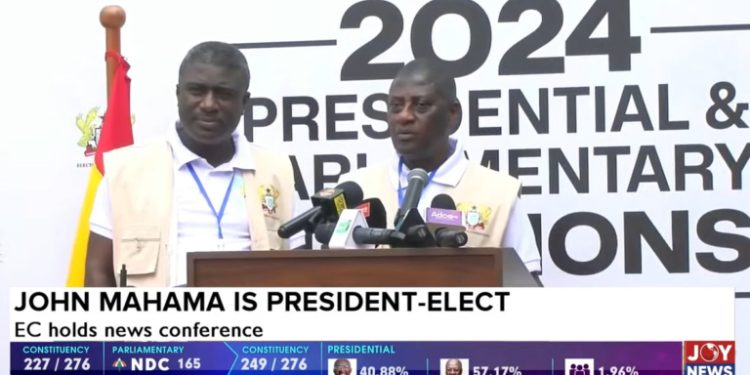 EC to declare 2024 presidential results