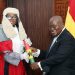 Justice Cecilia Naa Shormeh and President Nana Addo Dankwa Akuffo-Addo