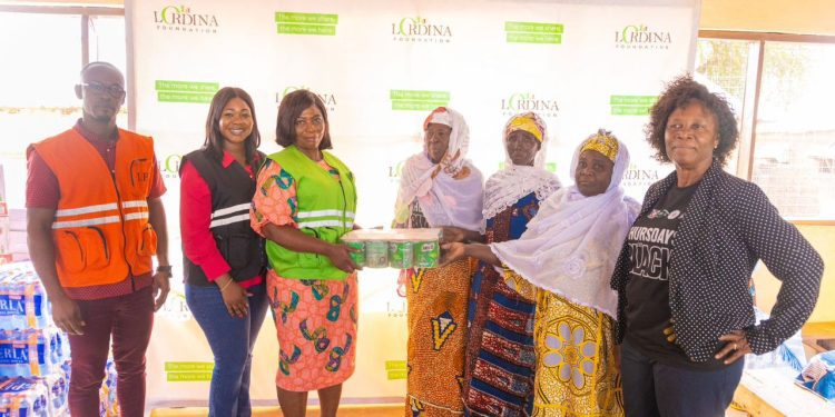 Lordina Foundation donates to Gambaga 'witches' camp
