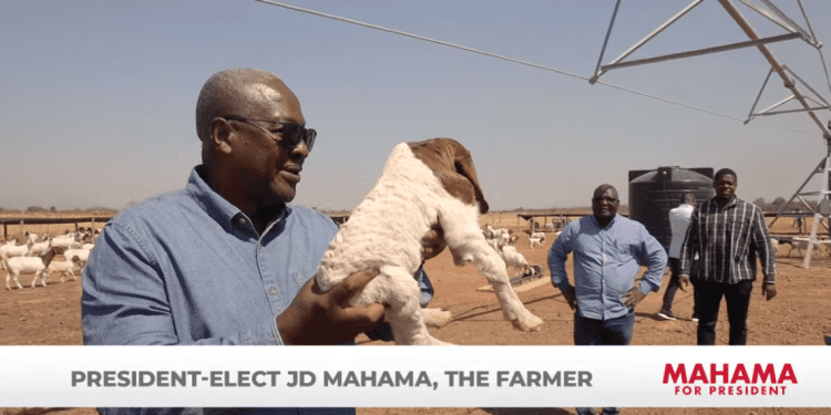 I’ll go into full-time farming when I retire – Mahama 1 Mahama