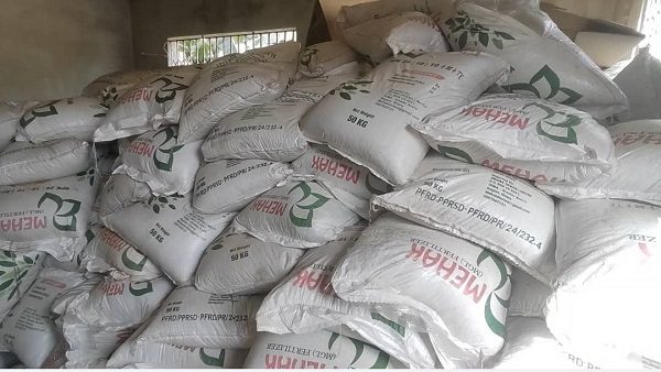 NDC intercepts another batch of alleged stolen government fertilizers 1 The alleged intercepted government fertilizers
