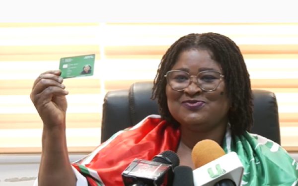 'Ey3 zu, this is my new family card' - NPP's Gifty Klenam announces defection to NDC 1 Gifty Klenam