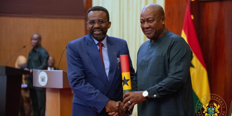 Dr. Johnson Asiama will restore trust and stability in the financial sector- President Mahama 1 Dr. Johnson Asiama
