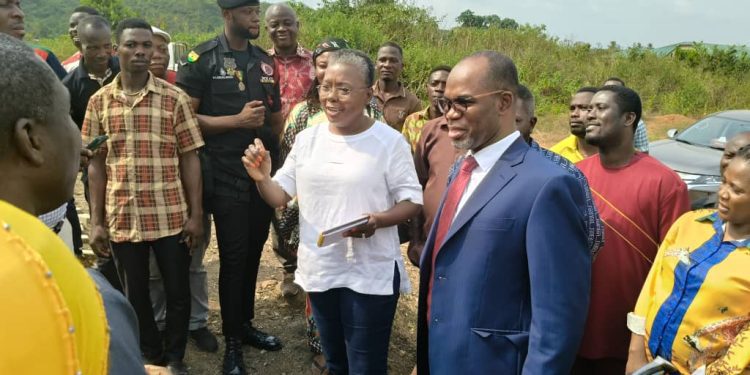 Emelia Arthur Visits Anomabo Fisheries College