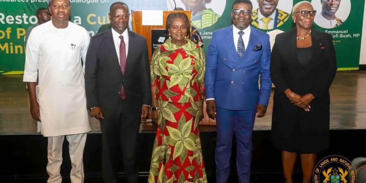 LANDS AND NATURAL RESOURCES MINISTER COURTS MPs support towards renewed Gallamsey fight 1 Emmanuel Armah Kofi Buah