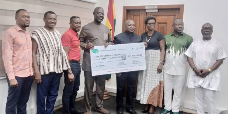 NLA's GOOD CAUSES FOUNDATION DONATES TO COMBAT MENINGITIS IN THE UPPER WEST REGION 1 IMG 20250214 WA0029