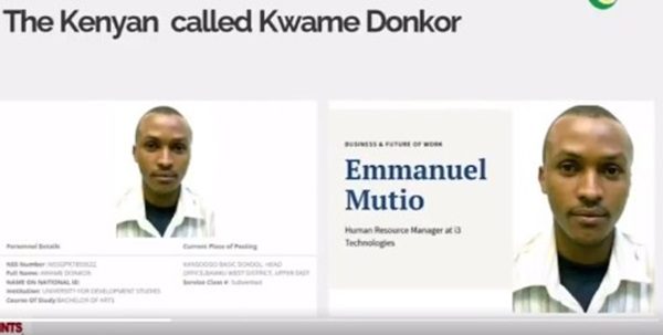 NSS Scandal: '72-year-old' Kenyan shockingly discovered on payroll 1 Kenyan named Kwame Donkor was found on NSS payroll