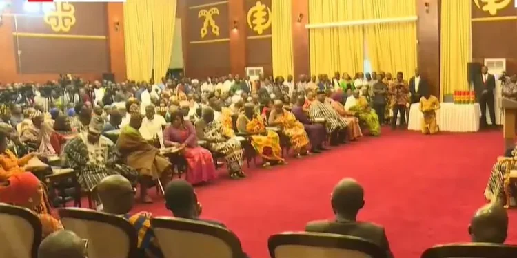 Mahama swears in Sophia Akuffo, 30 others as Council of State members 1 MAHAMA