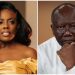Media personality Nana Aba Anamoah (L) and former finance minster Ken Ofori-Atta