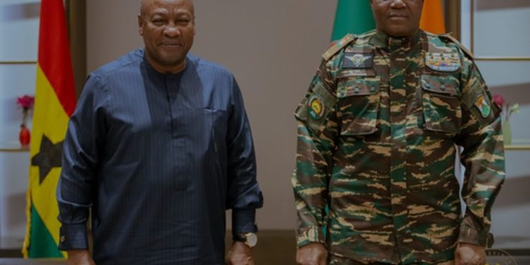 President Mahama continues visit to West African states in pursuit of Ghana's foriegn policy of good Neighbourliness 1 John Mahama