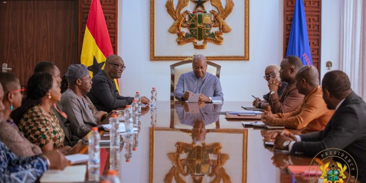President Mahama holds stakeholder consultation with Constitution Review Commission 1 Mahama