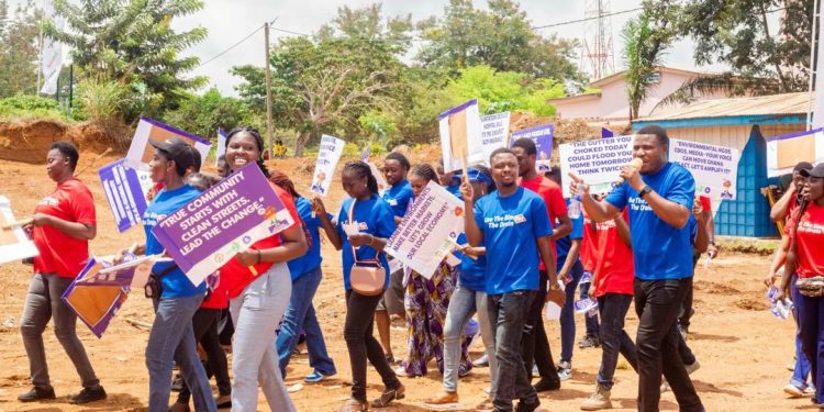 Jospong NextGenKicks Off SanitationAwareness Campaign 1 Jospong NextGen