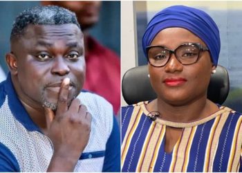 NDC MP Blay Nyameke Armah (L) and Lawuratu Musah-Saaka