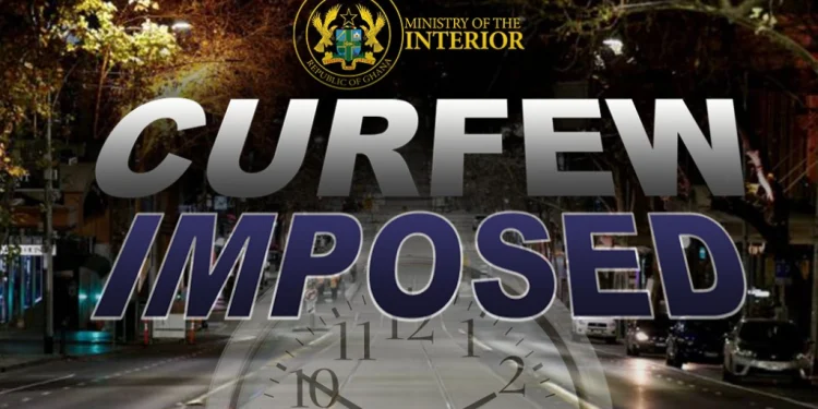 curfew interior ministry