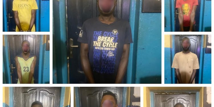 Police Nab 11 Galamsey Suspects in Eastern Region 1 galamseyers