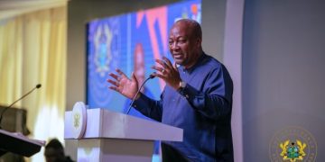 Ghana's President, John Dramani Mahama