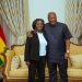 Vice President Naana Jane Opoku-Agyemang Returns from Medical Treatment in London.