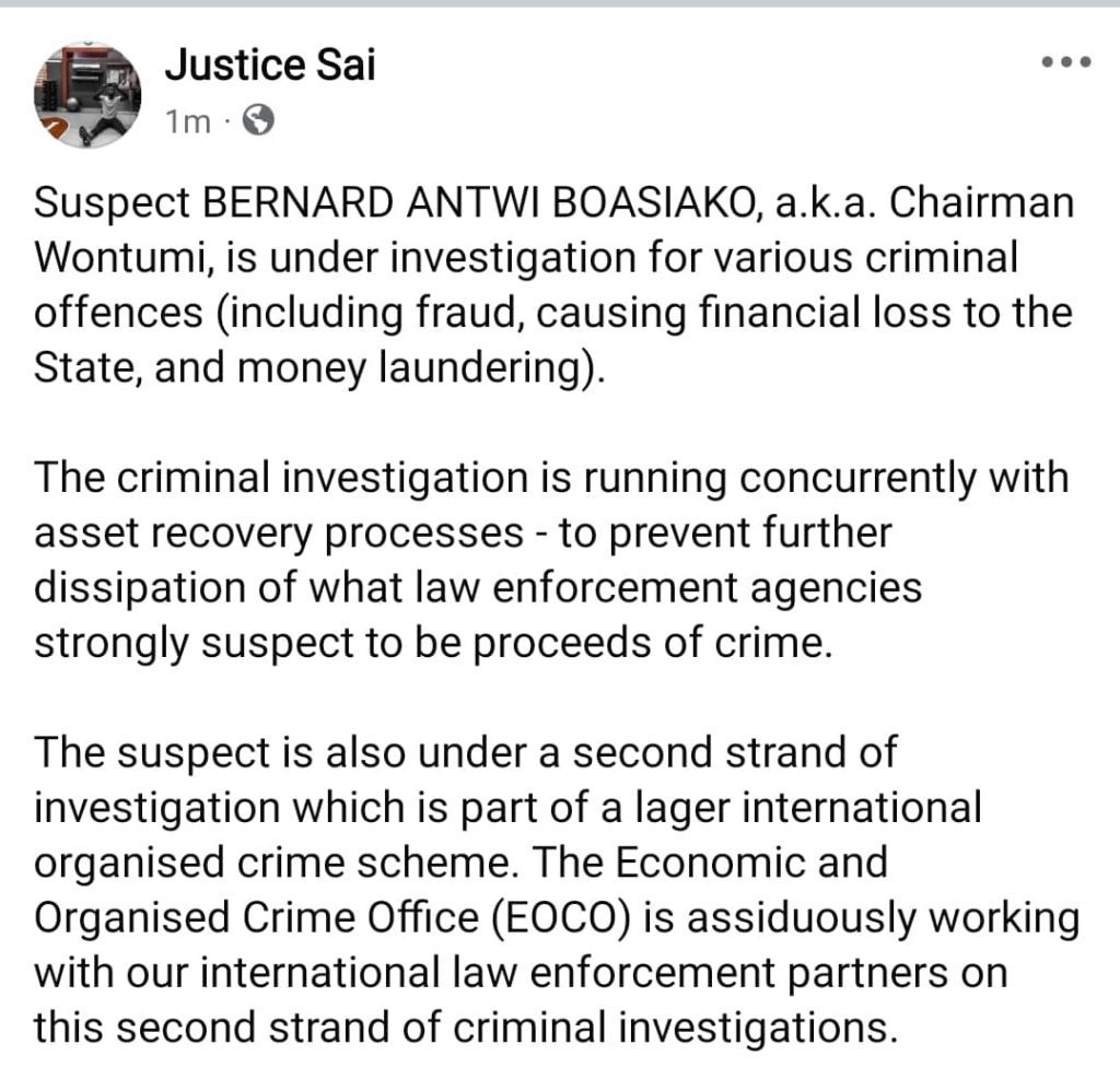 Wontumi under probe for alleged fraud, money laundering and international organised crime – Deputy A-G 2 IMG 20250529 WA0113
