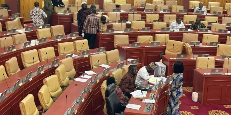 Minority MPs return to Parliament despite protest over Wontumi’s detention 1 Minority